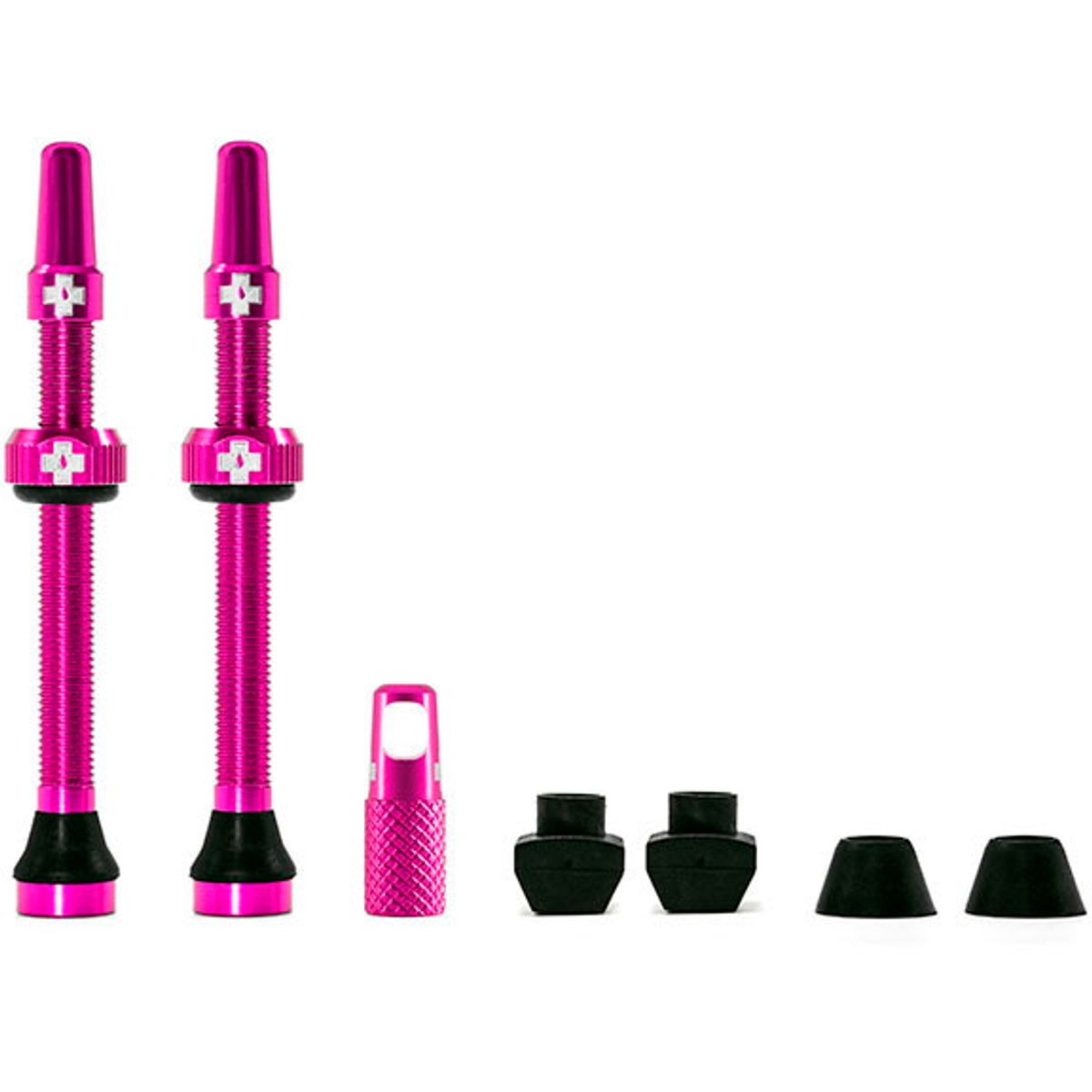 Muc-Off Tubeless Valve / Ventil Kit - 60 mm - Pink