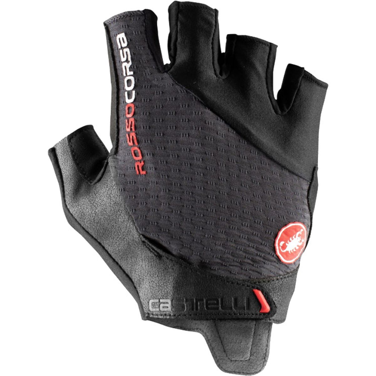 Castelli ROSSO CORSA PRO V GLOVE Cykelhandske - Grå