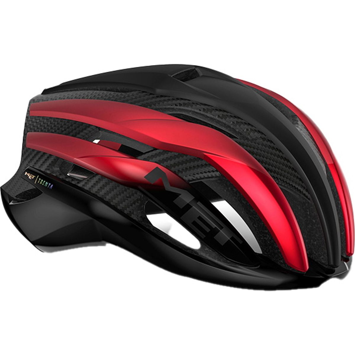 MET Helmet Trenta 3K Carbon MIPS - Rød