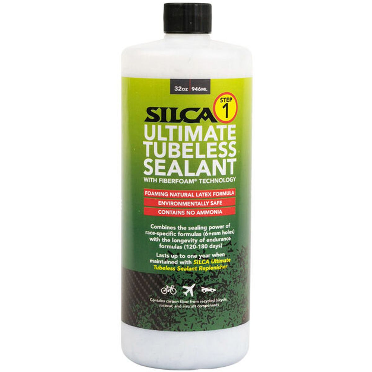 Silca Ultimate Tubeless Sealant m. Fiberfoam 946ml