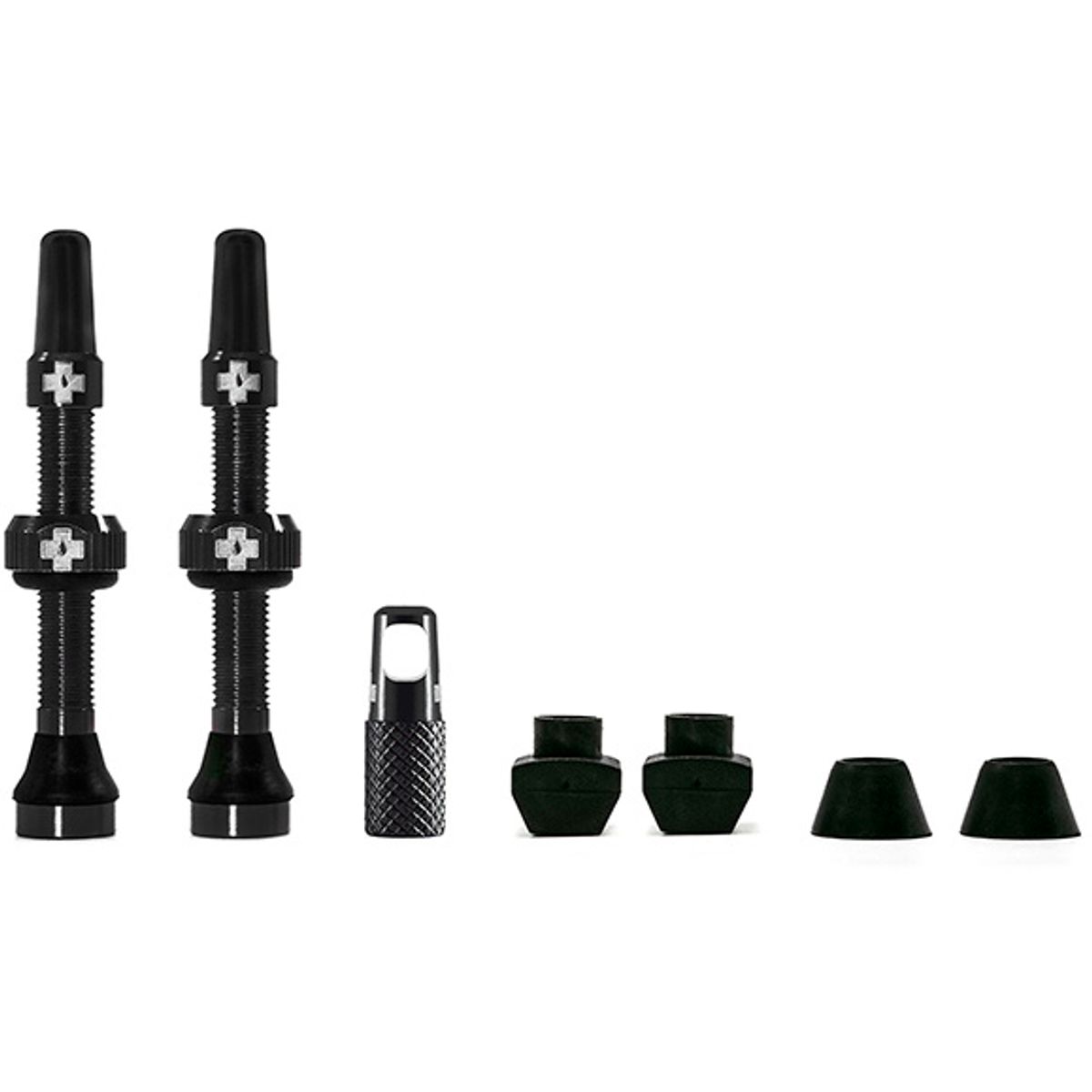 Muc-Off Tubeless Valve / Ventil Kit - 44 mm - Black