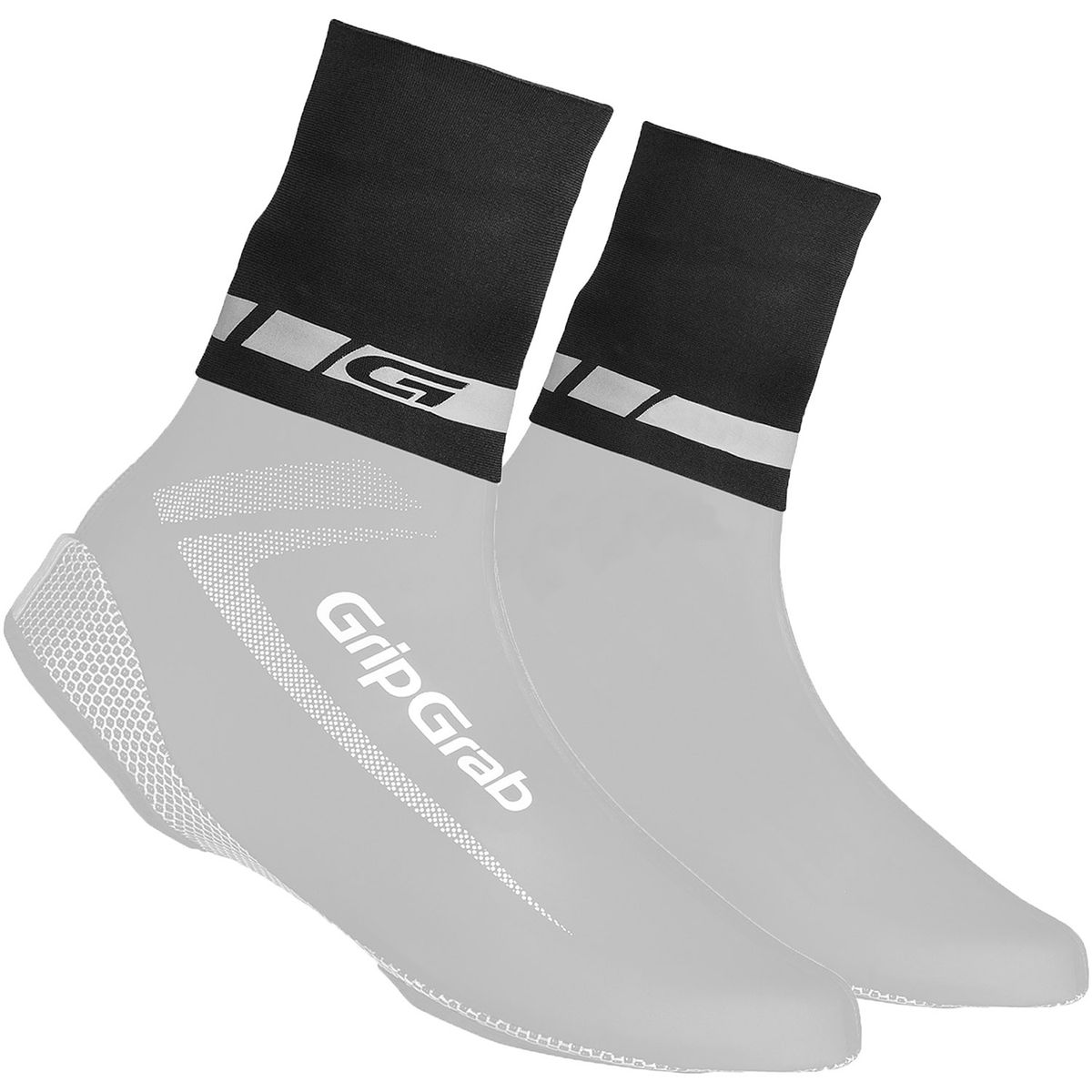 GripGrab CyclinGaiter Regnvejrs Ankle Cuff - Sort