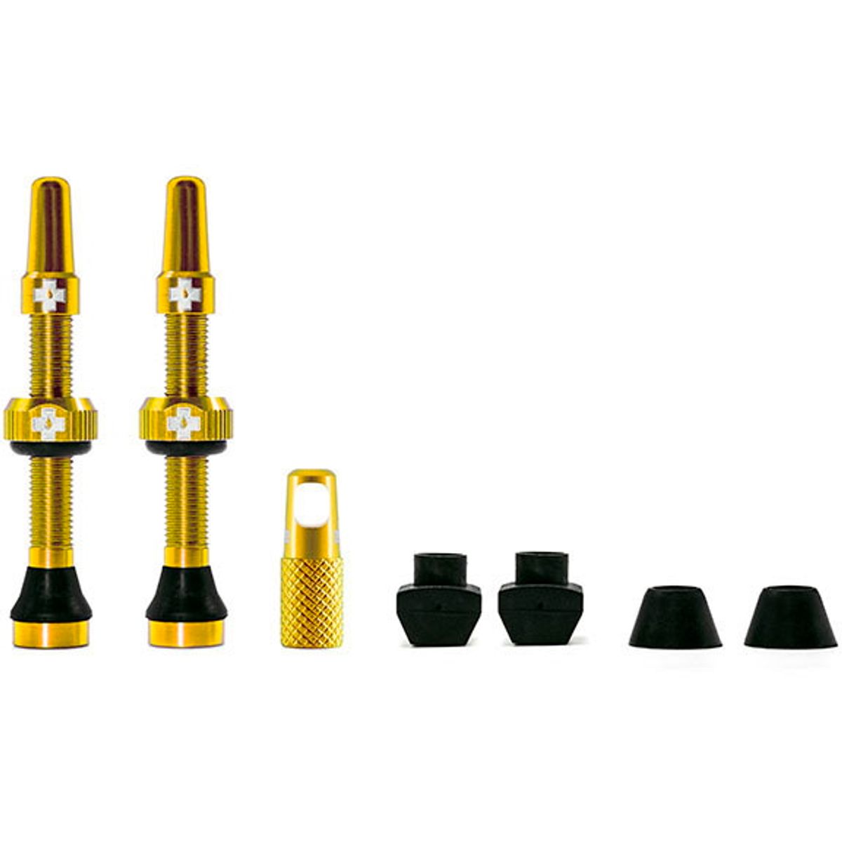 Muc-Off Tubeless Valve / Ventil Kit - 44 mm - Gold