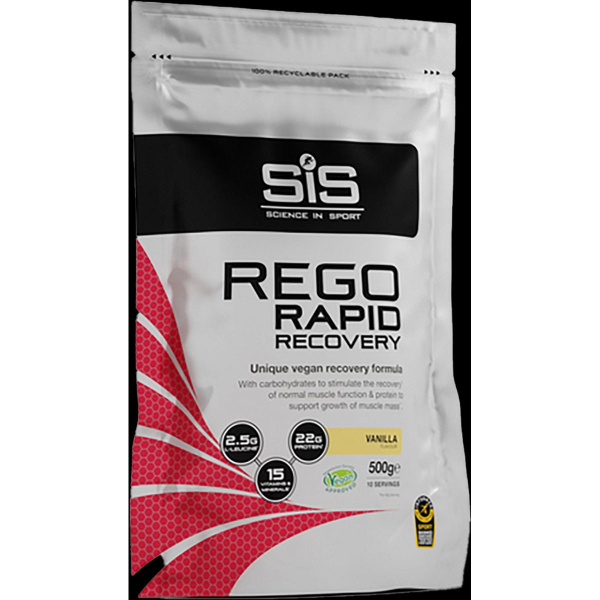 SIS Rego Rapid Recovery Vanilla Powder - 500g