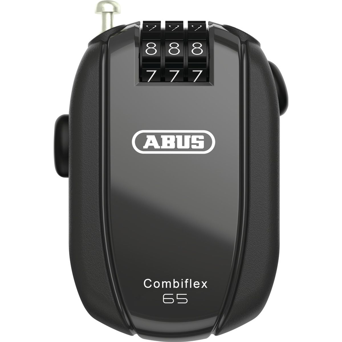 Abus Wirelås Combiflex StopOver 65cm - Sort (DK)