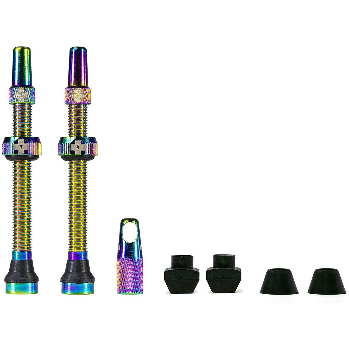 Muc-Off Tubeless Valve / Ventil Kit - 80 mm - Iridescent