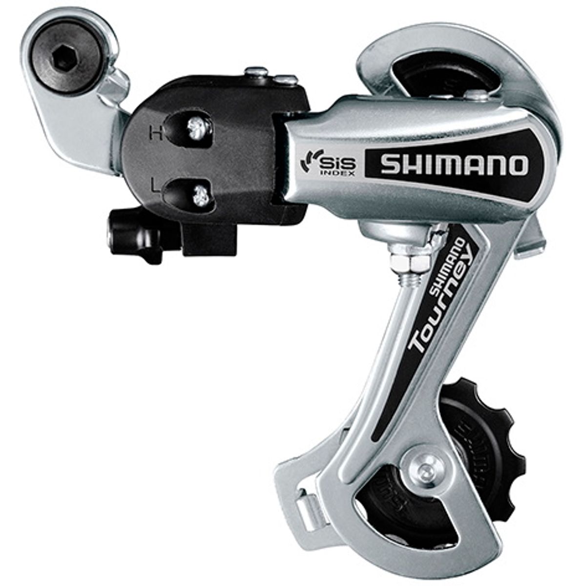 Shimano Bagskifter 6 Speed SS - RD-TY21 Tourney - Sort