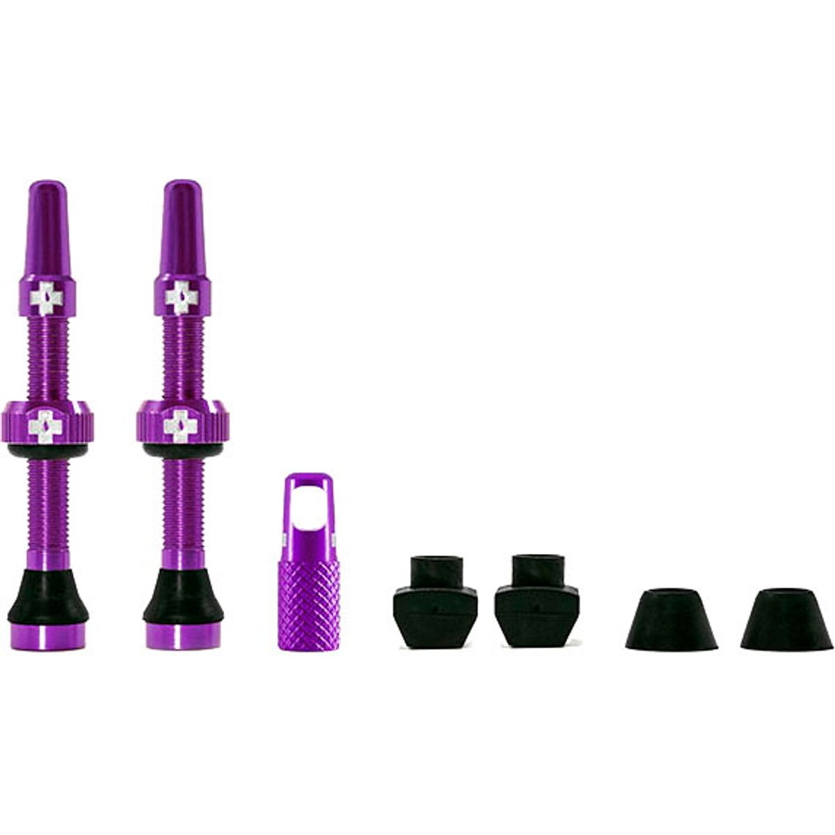 Muc-Off Tubeless Valve / Ventil Kit - 44 mm - Purple