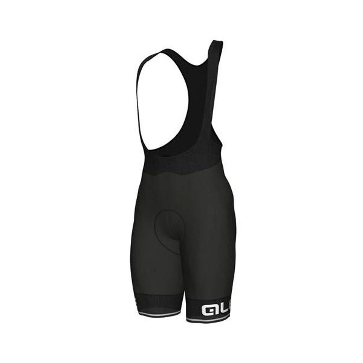 Alé Bibshorts Corsa Solid Herre, Sort/Hvid