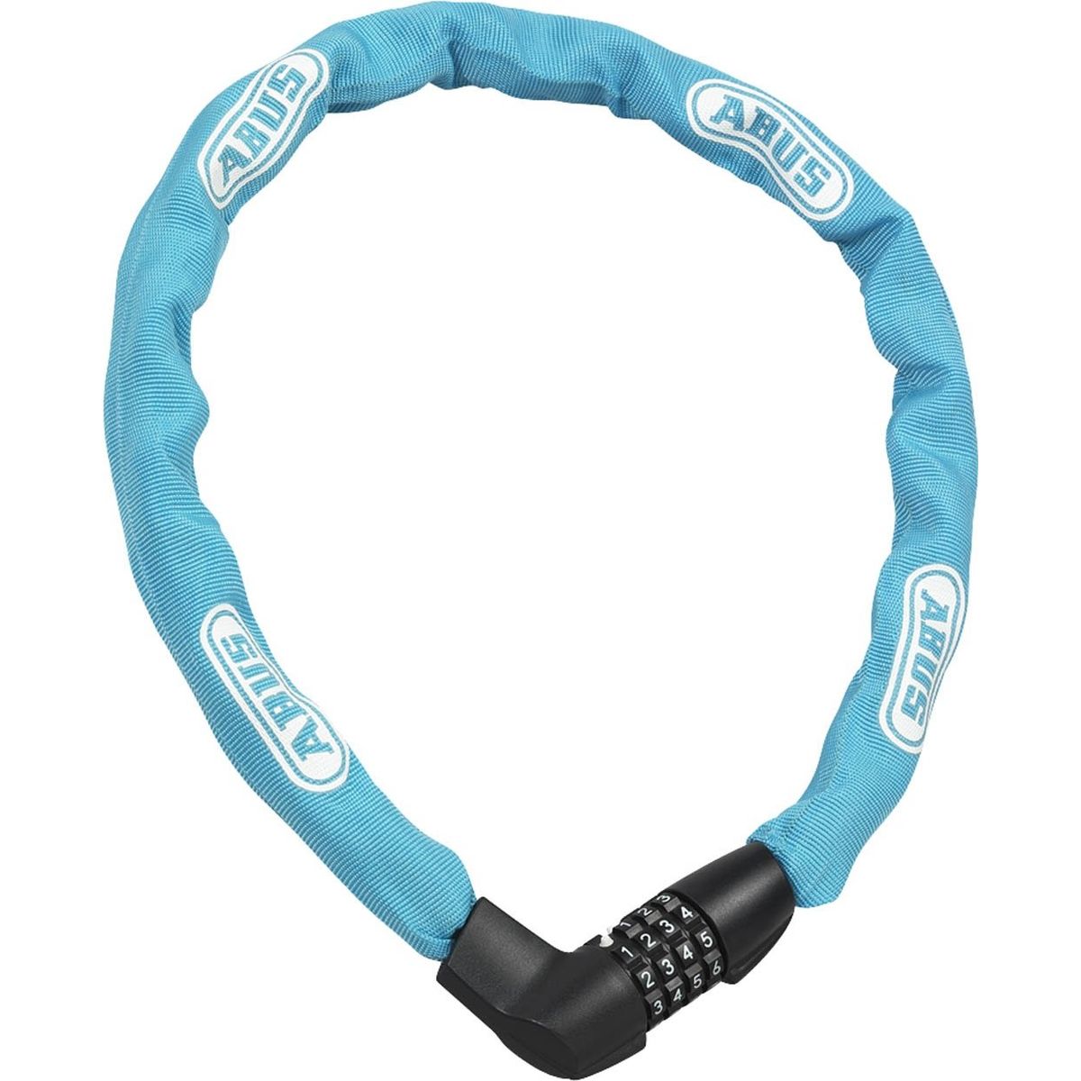 Abus Kædelås 1385 Tresor m/kode, aqua