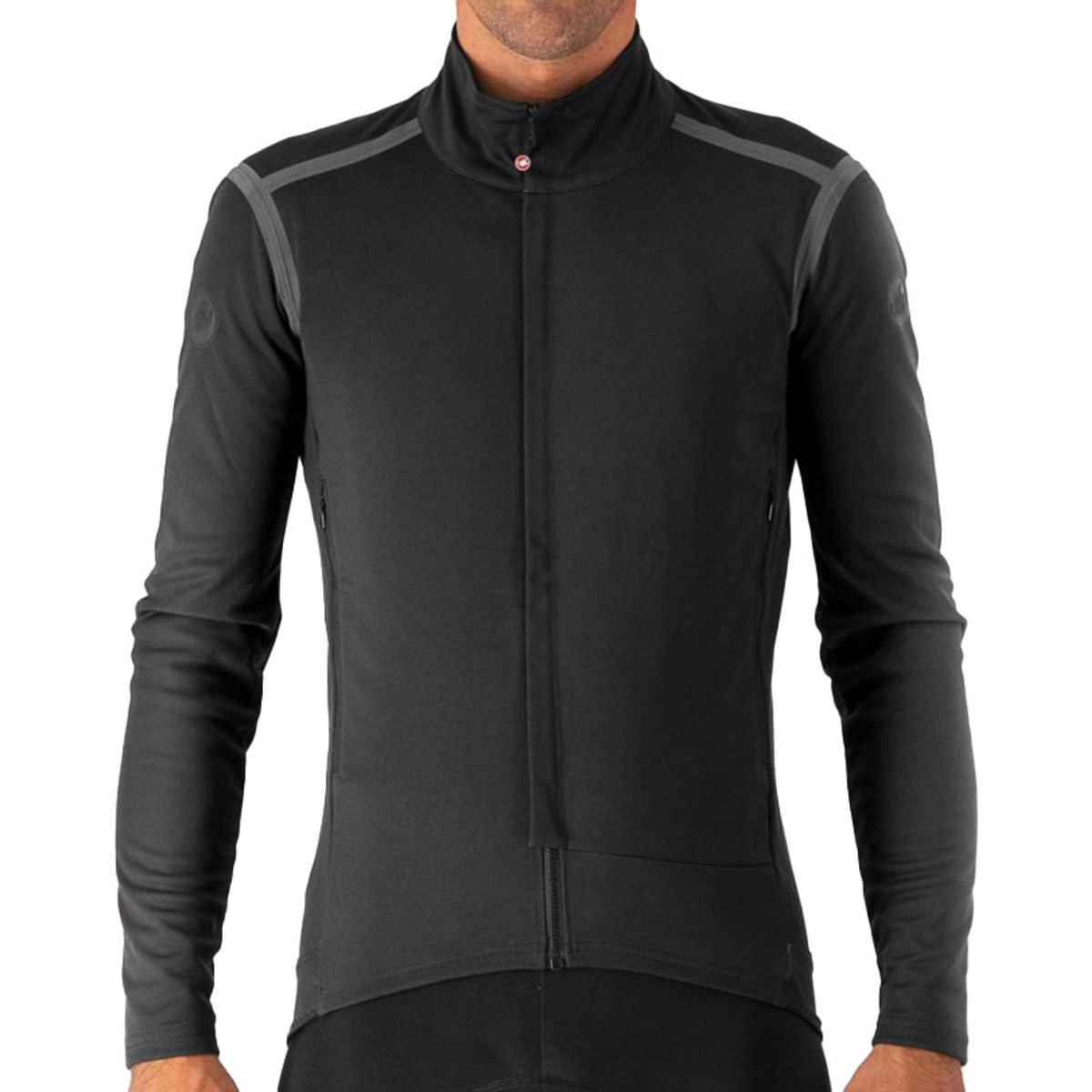 Castelli PERFETTO RoS LONG SLEEVE Langærmet - Sort