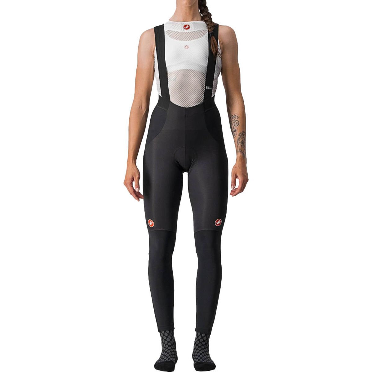 Castelli SORPASSO RoS W BIBTIGHTS Cykelbukser - Sort