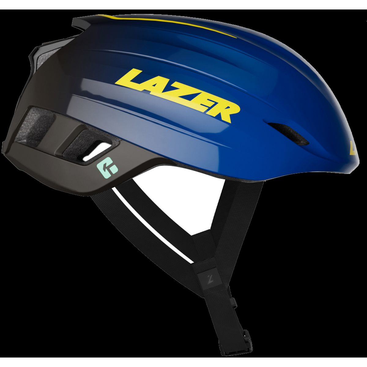 Lazer Z1 Kineticore "Tour de France" cykelhjelm - Blå