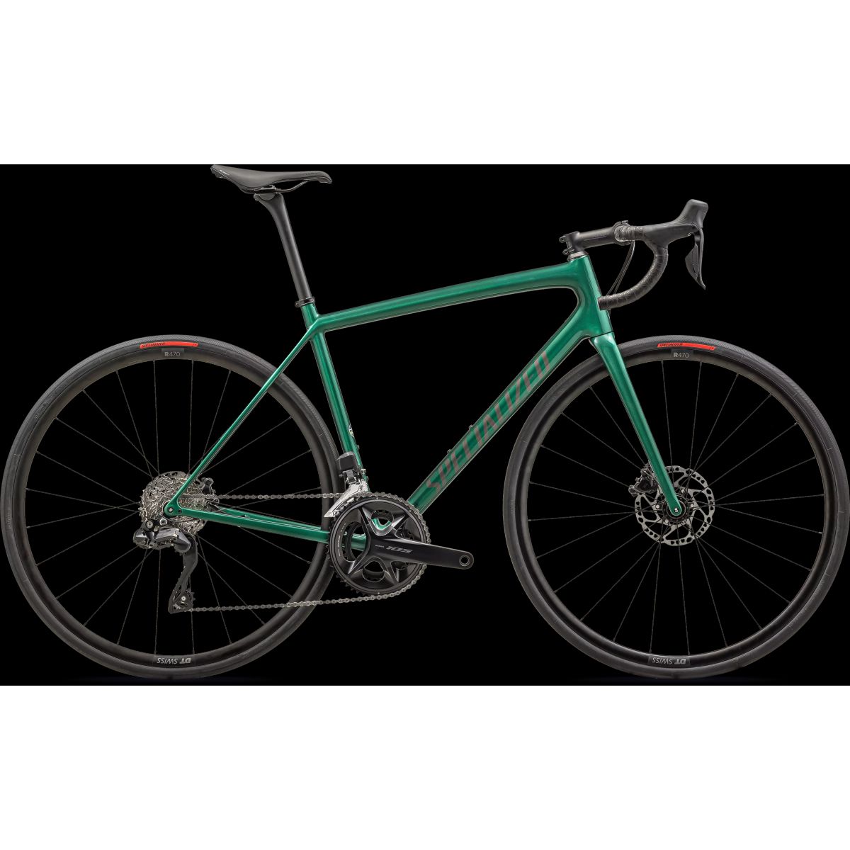 Specialized Aethos Comp - Shimano 105 Di2 2024 - Grøn