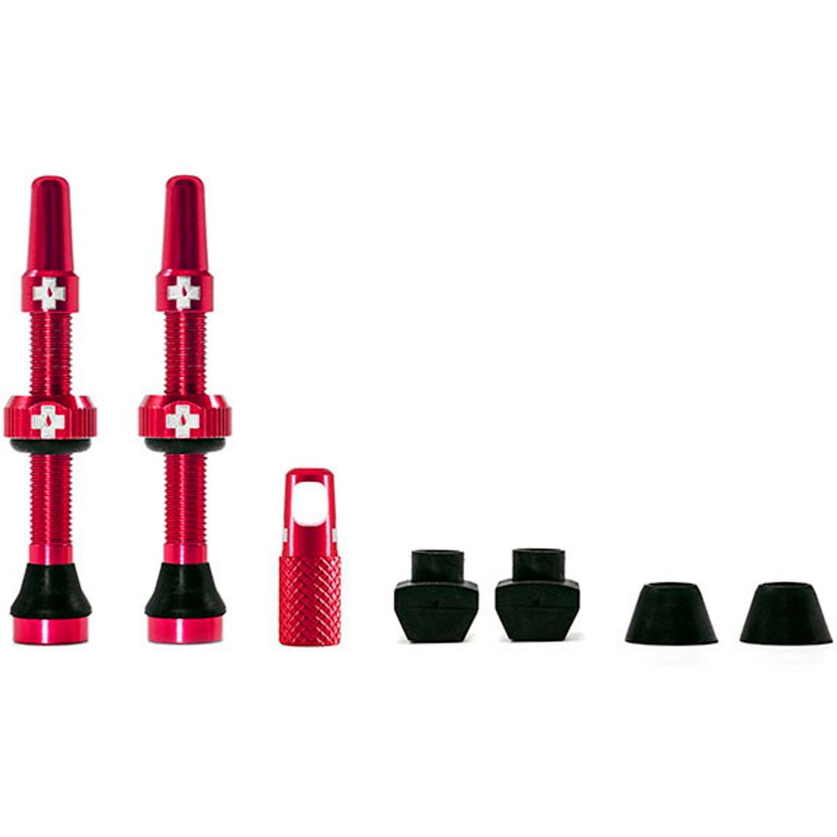 Muc-Off Tubeless Valve / Ventil Kit - 44 mm - Red