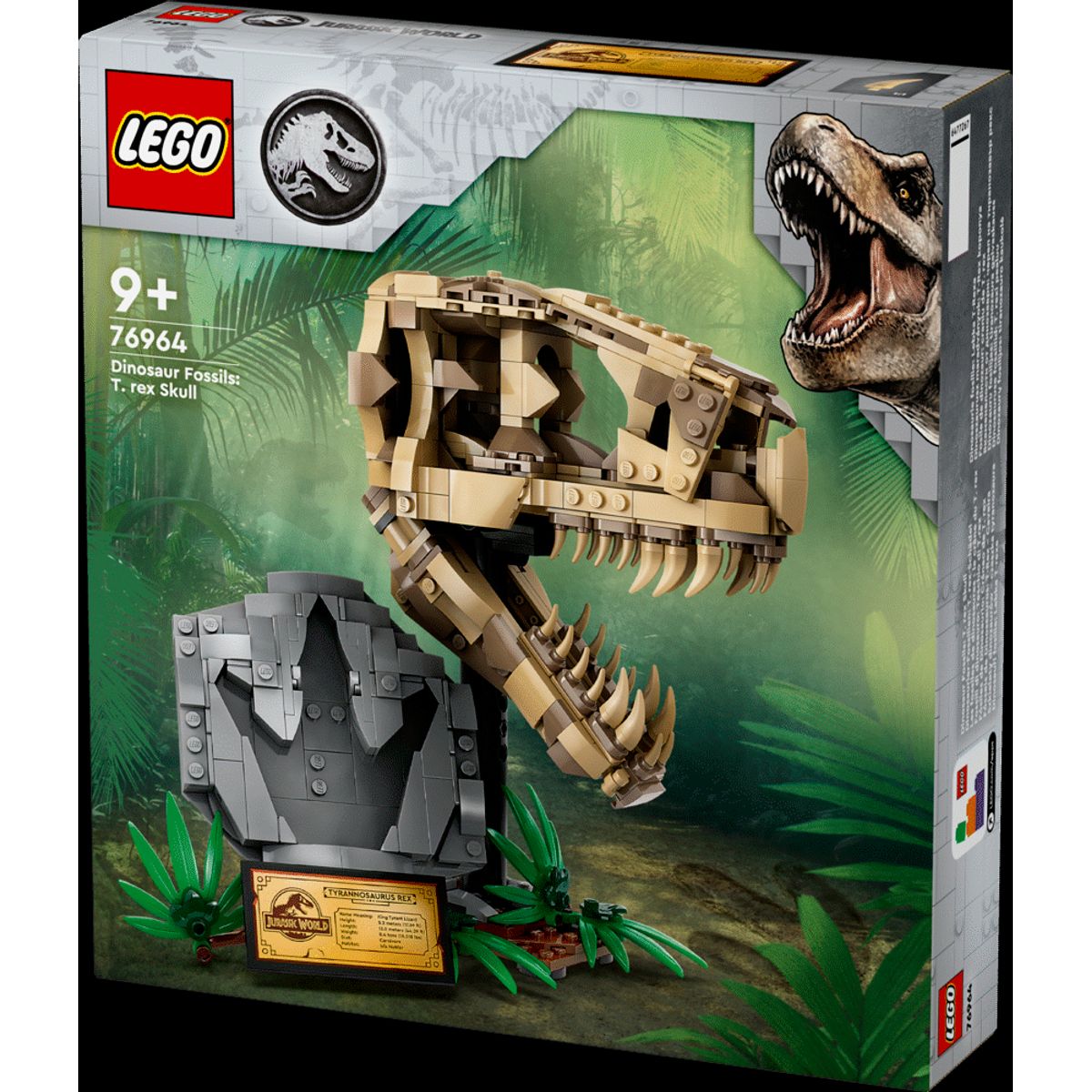 Dinosaurfossiler:T.Rex kranium 76964 LEGO ® Jurassic World