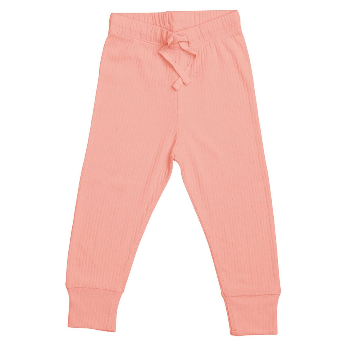 Rib jersey leggings - CORAL - 56