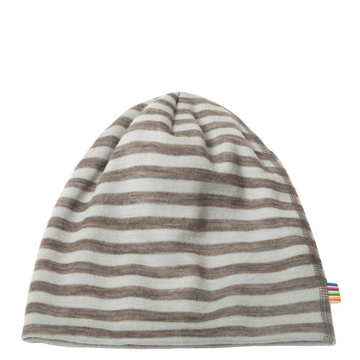 Hat, dobbelt lags - Mint Stripe - 45 CM