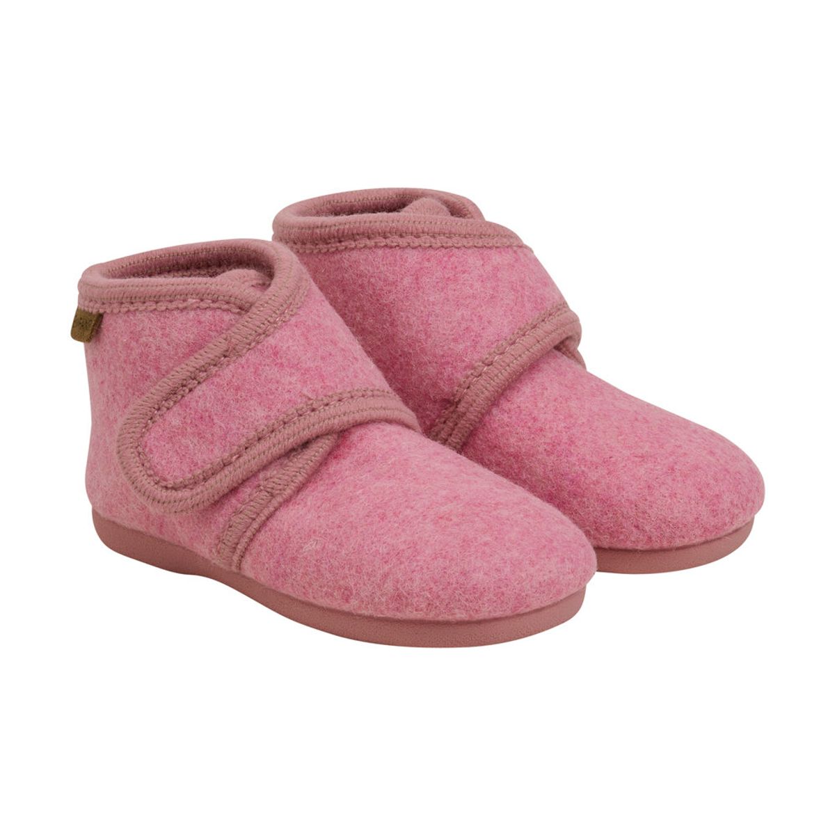 Uldhjemmesko velcro - Wild Rose - 23