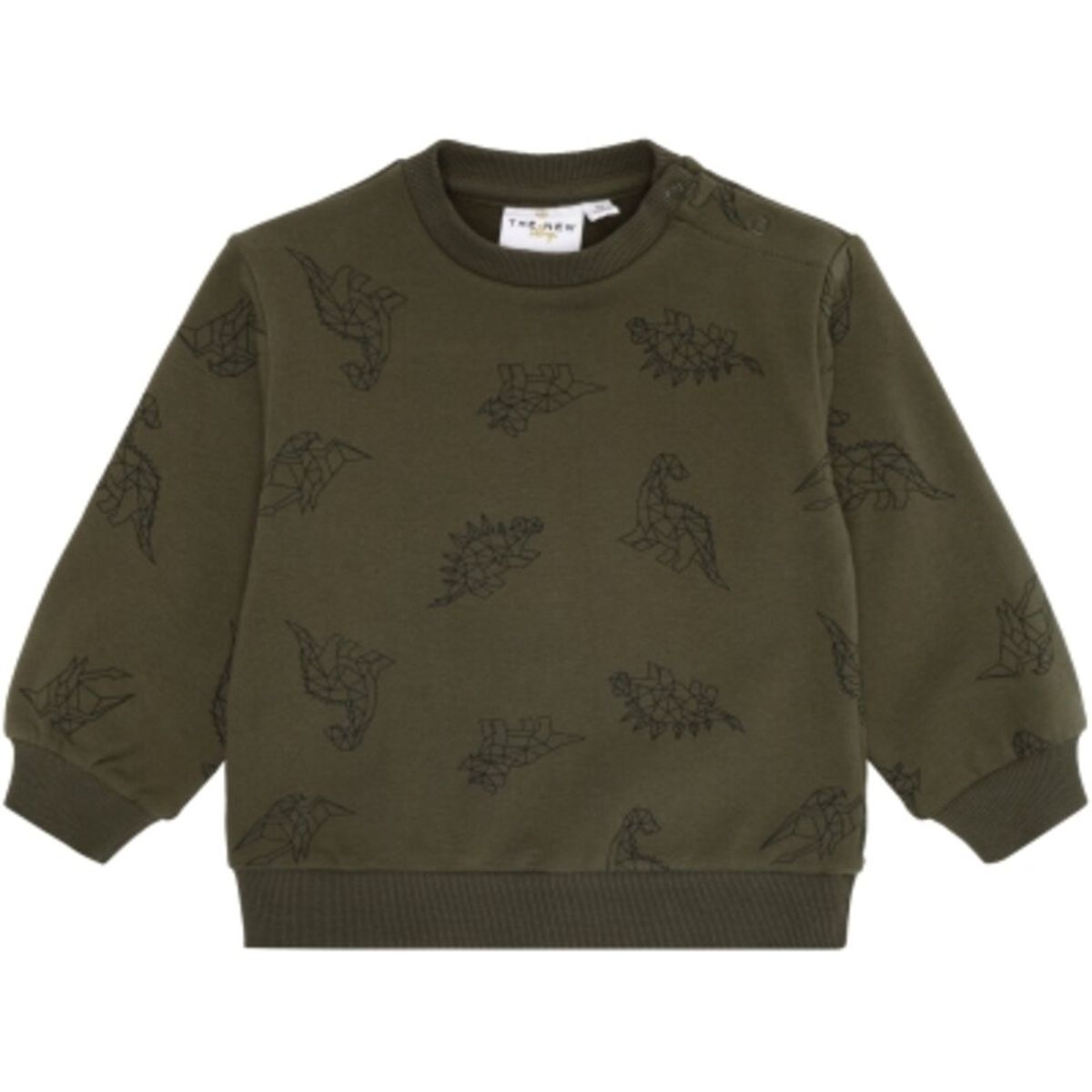 Laurent sweatshirt - Ivy Green Dino AOP - 104