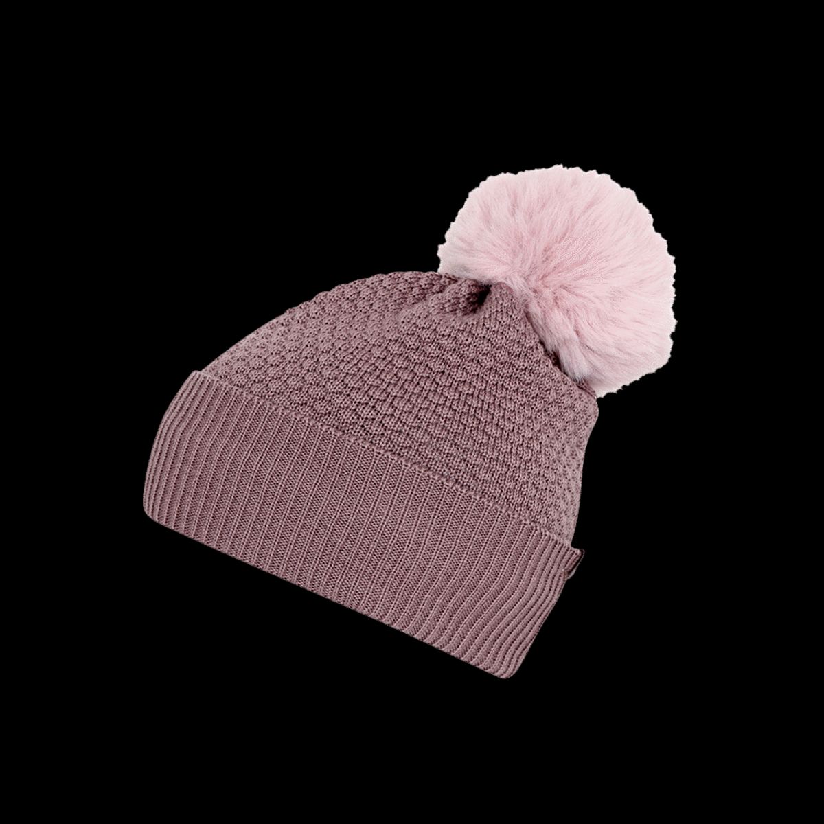 Chunky Oslo Beanie w fake fur - 47 - 51/53