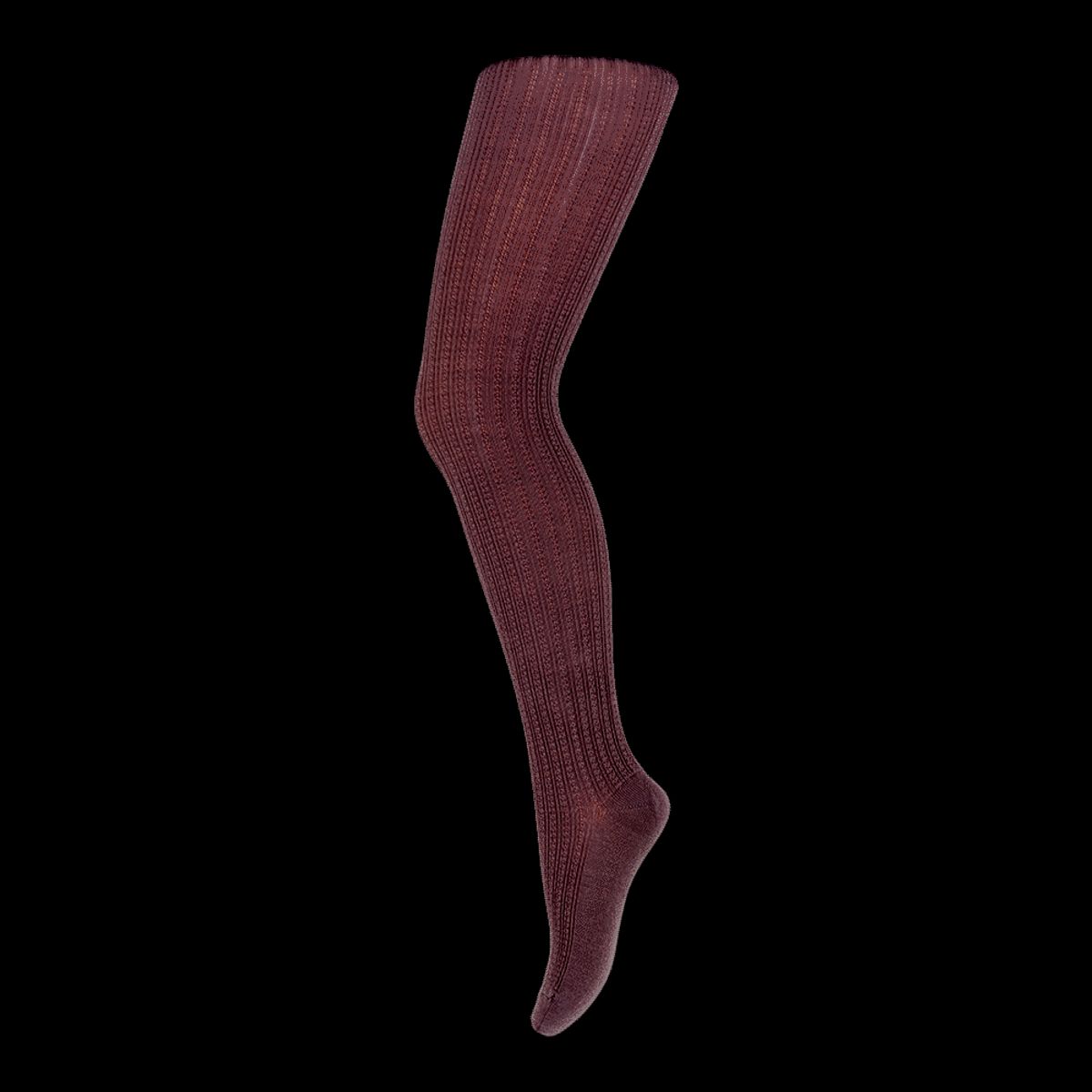 Irene tights - Dark Purple Dove - 80