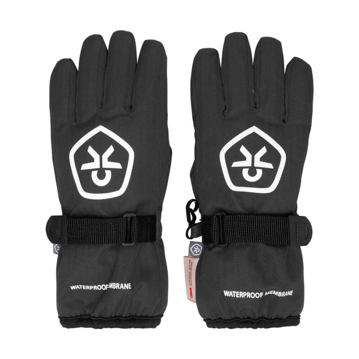 Handsker Waterproof - Black - 6-8 ÅR