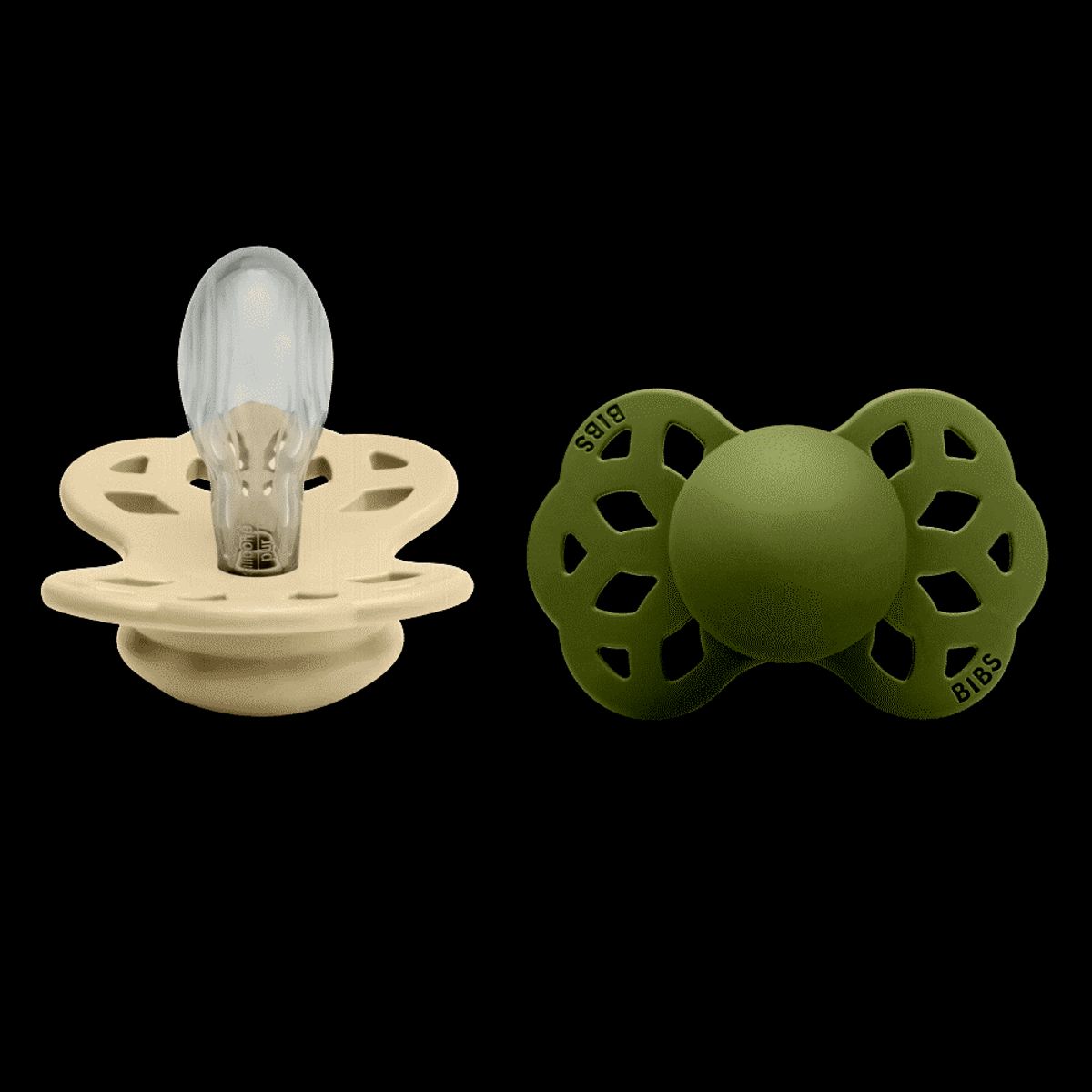 Infinity 2 pk Silicone Symmetrical Size 2 Ivory/Sage