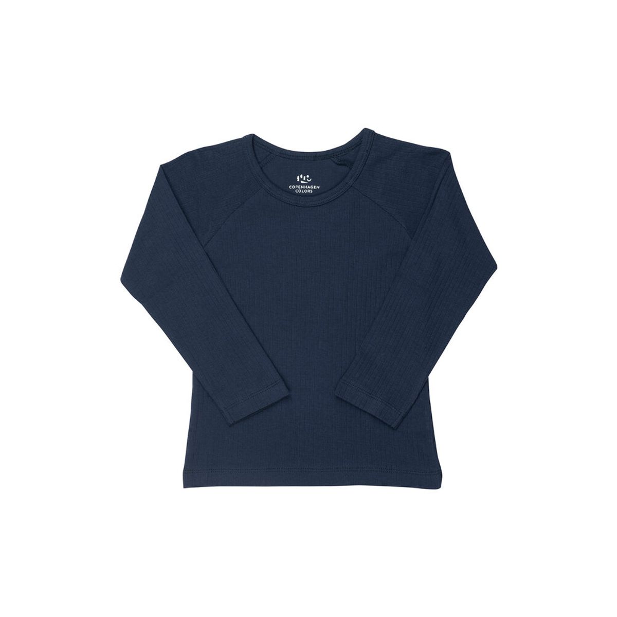 T-shirt lang ærme - navy - 68