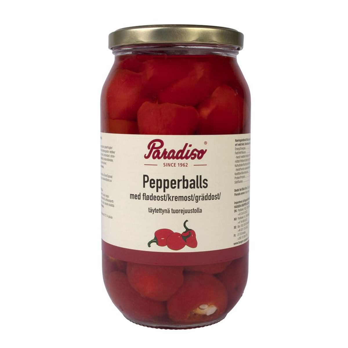 Pepperballs Med Friskost Gl 950 G