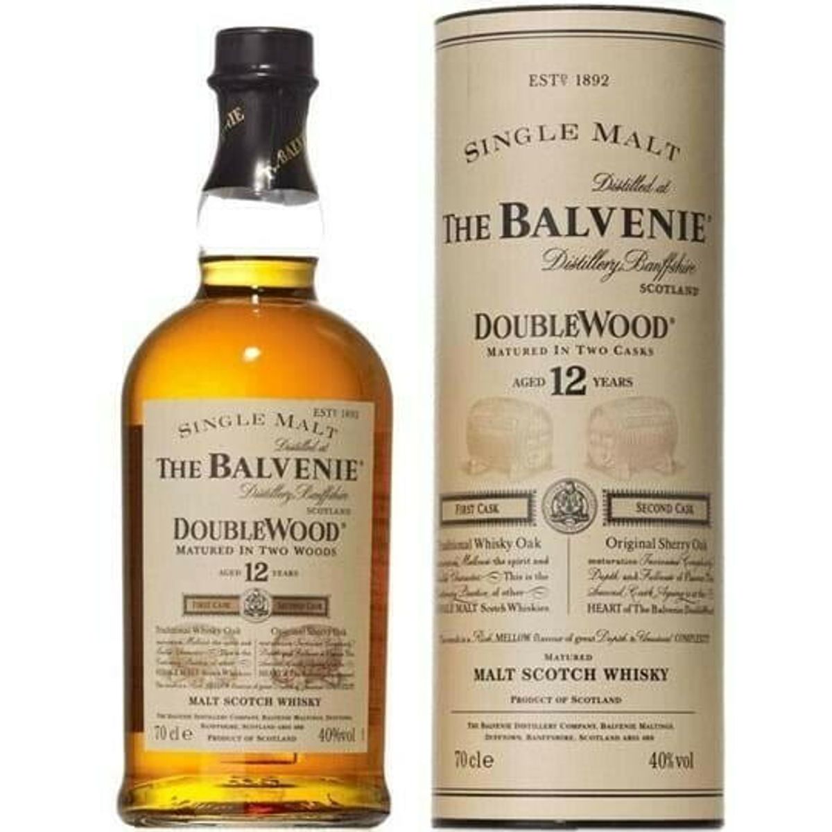 Balvenie Doublewood 12 Yo Speyside Single Malt Fl 70