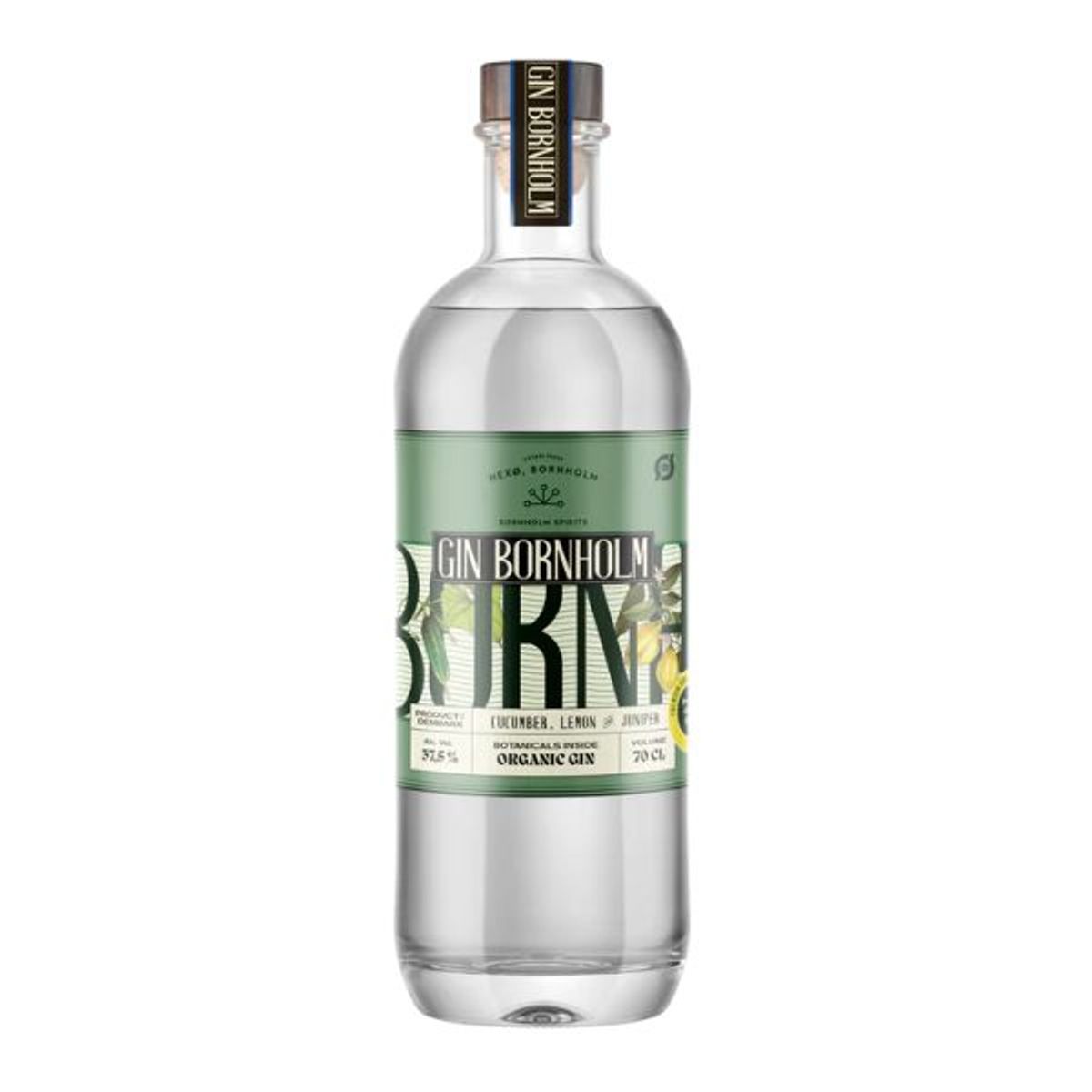 Bornholm Gin Cucumber & Lemon Fl 70