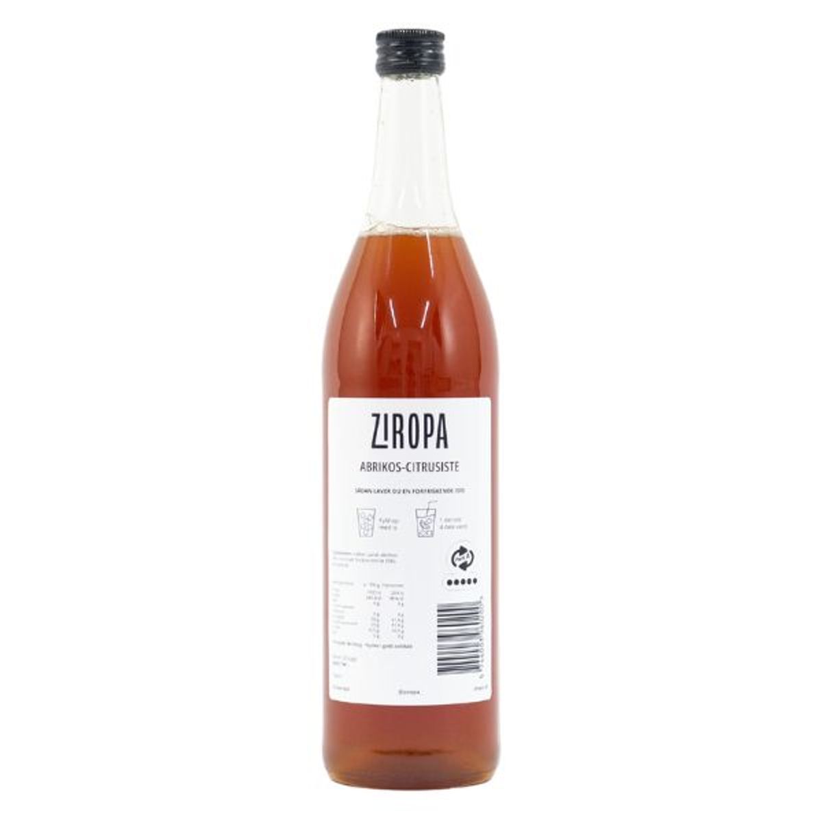 Ziropa Dansk Abrikos-citruste Fl 70