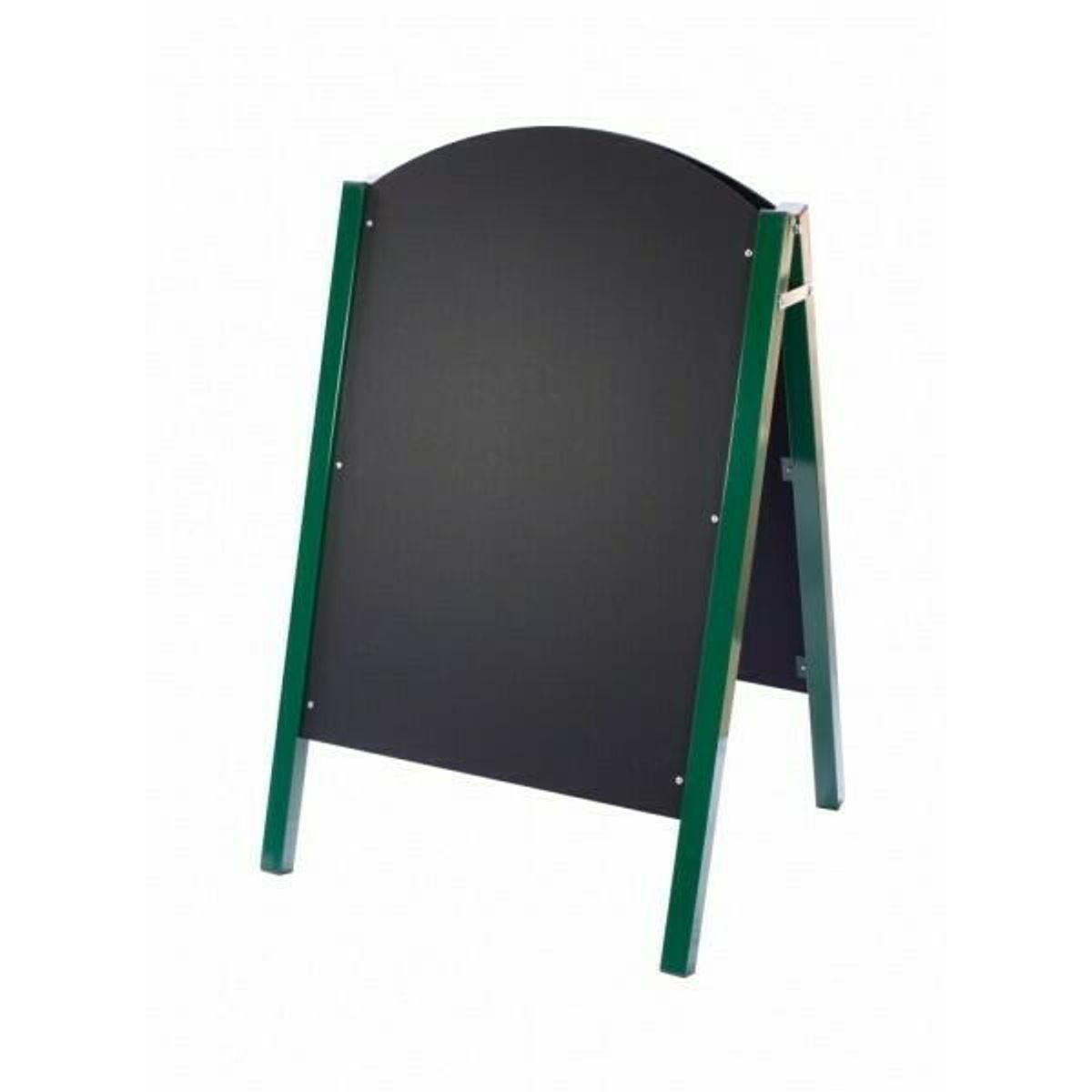 Grøn Metal Sided A-board 1100mm x 680mm