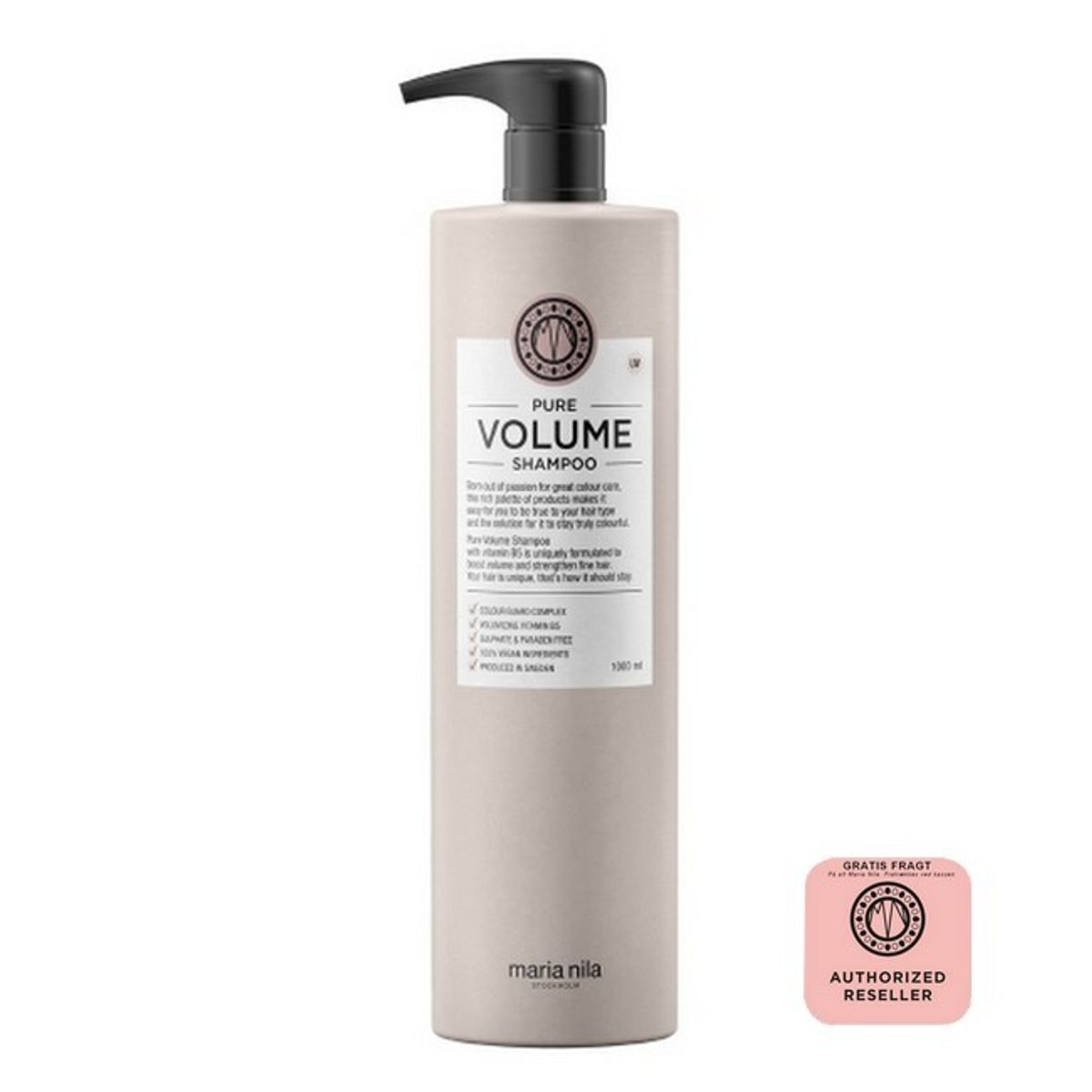 Maria Nila - Pure Volume Shampoo - 1000 ml