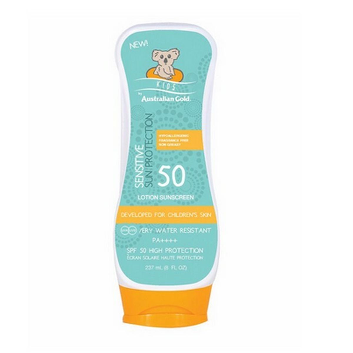 Australian Gold - Kids Sensitive Sun Protection Lotion SPF50 - 237 ml