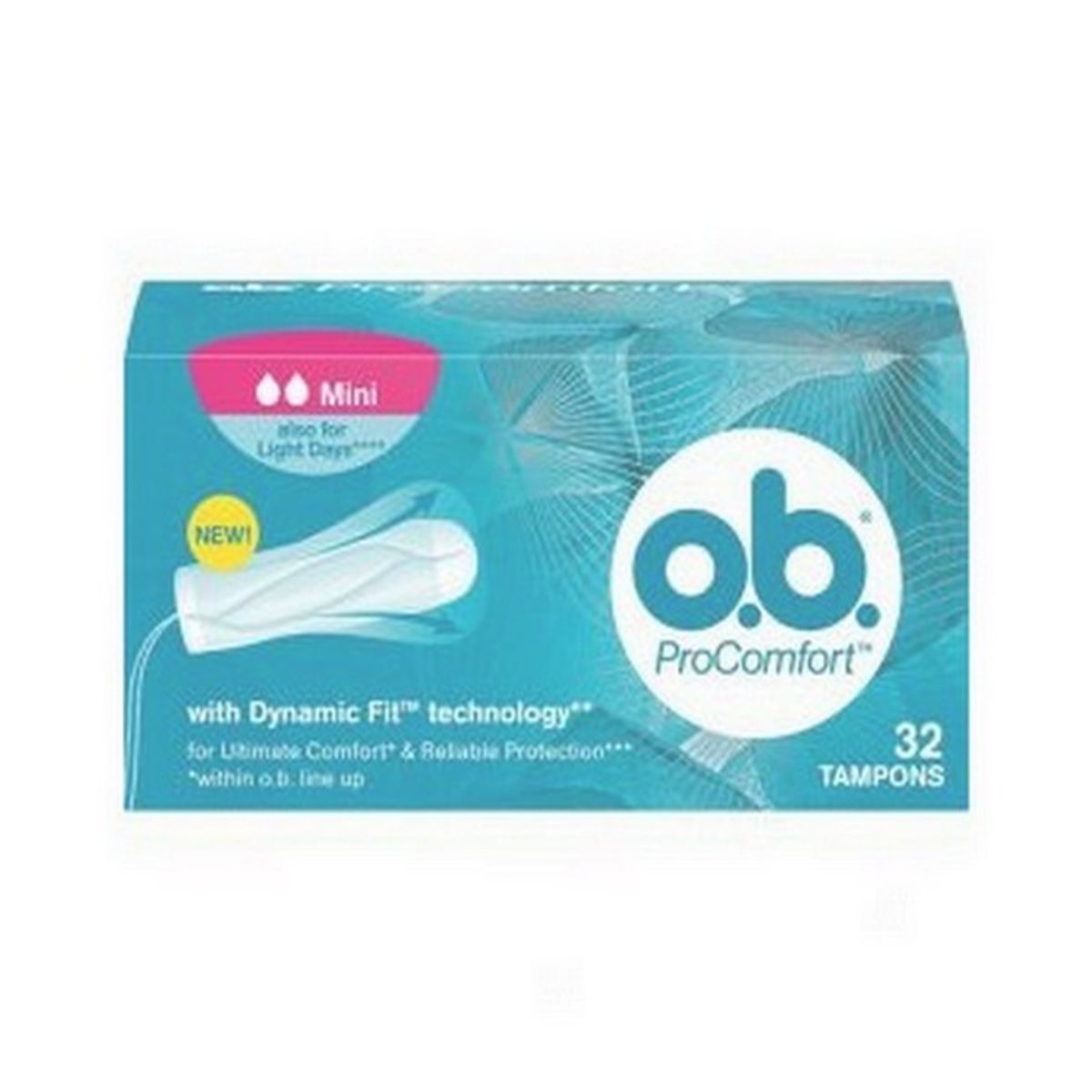 OB - ProComfort Mini Tamponer 32 Stk