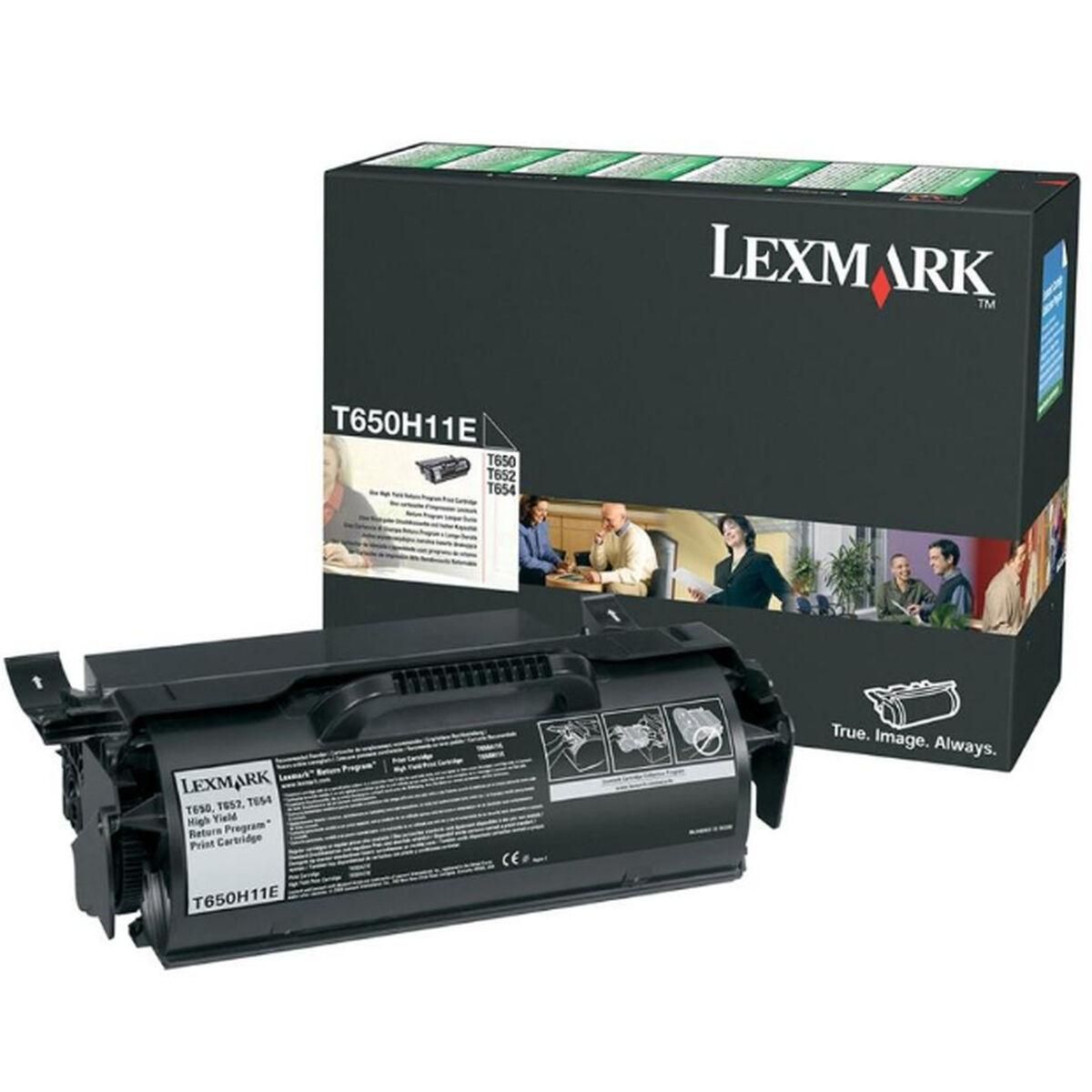 Toner Lexmark T650H11E Sort