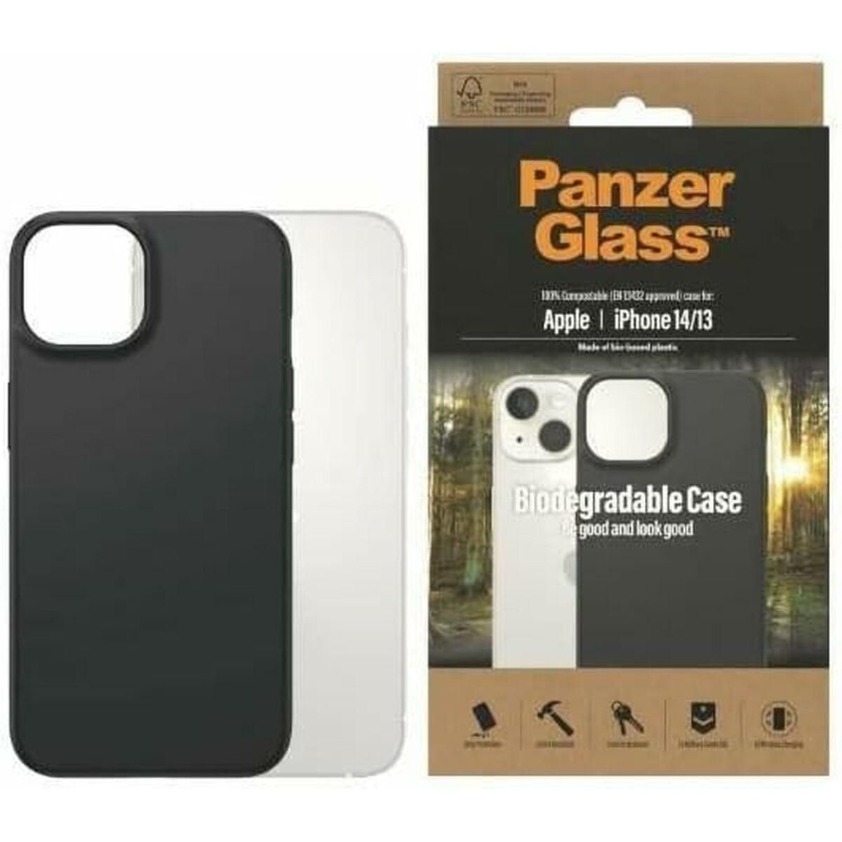 Mobilcover Panzer Glass 0417 6,1" Gennemsigtig Apple iPhone 13 iPhone 14