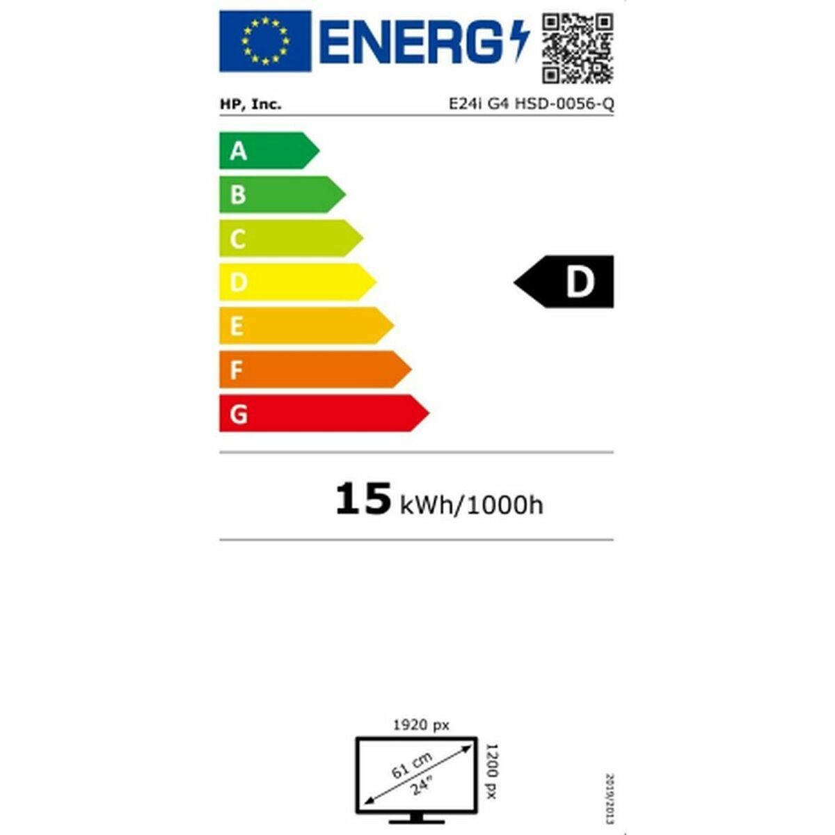 Skærm HP E24i G4 Full HD 24" WUXGA 50 - 60 Hz