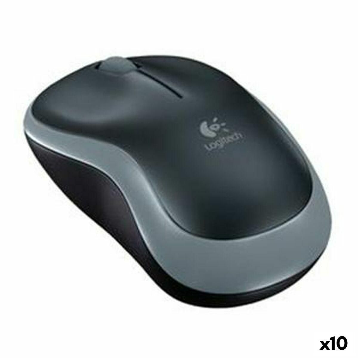 Trådløs mus Logitech M185 Grå (10 enheder)