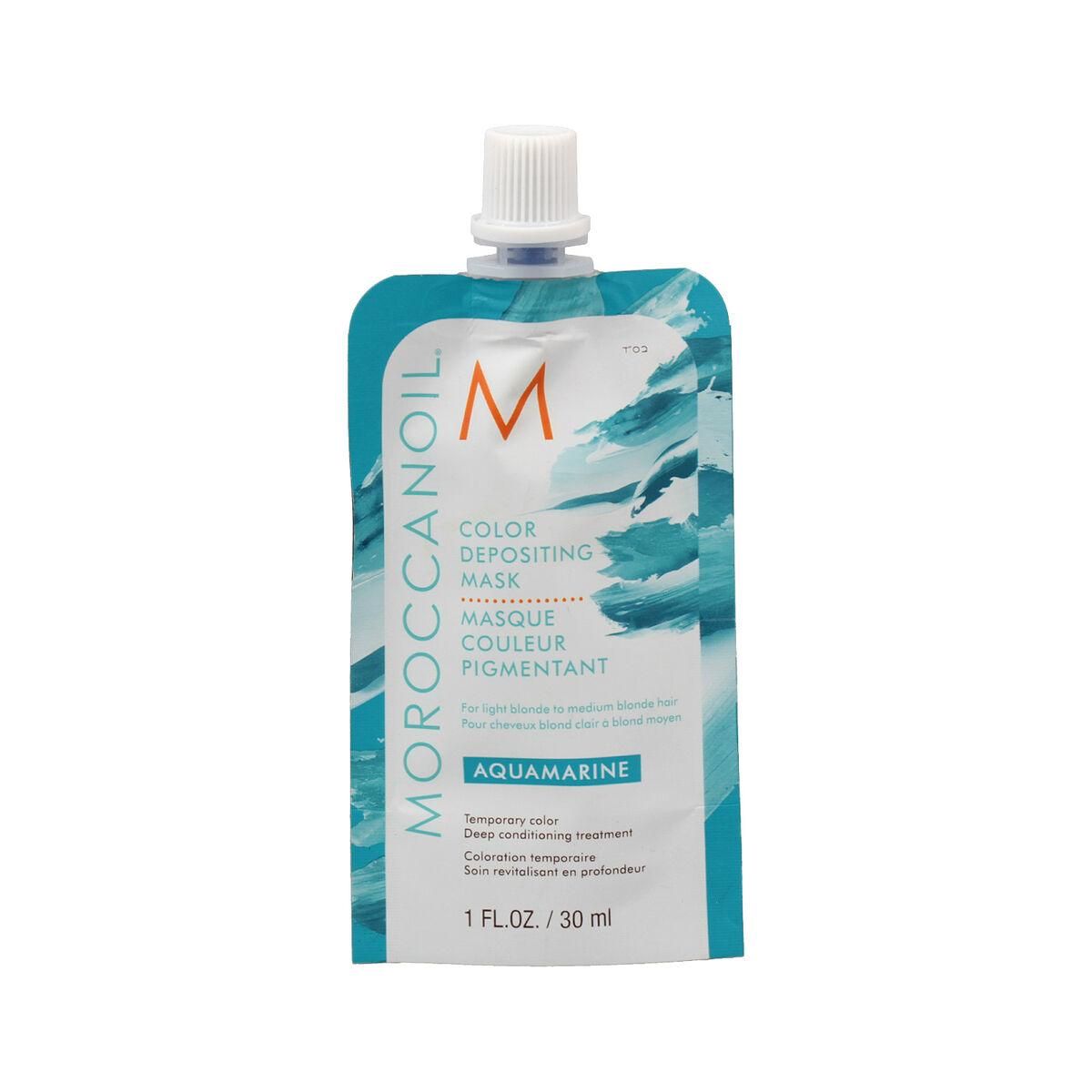 Hårmaske Moroccanoil Depositing Aqua marine 30 ml