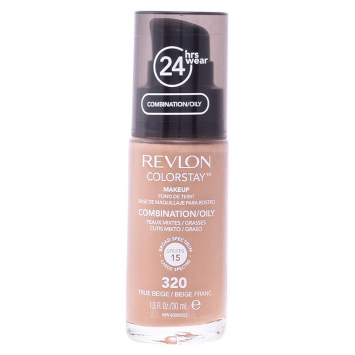 Flydende Makeup Foundation Colorstay Revlon 309974700108 (30 ml) 340 - Earyly Tan - 30 ml