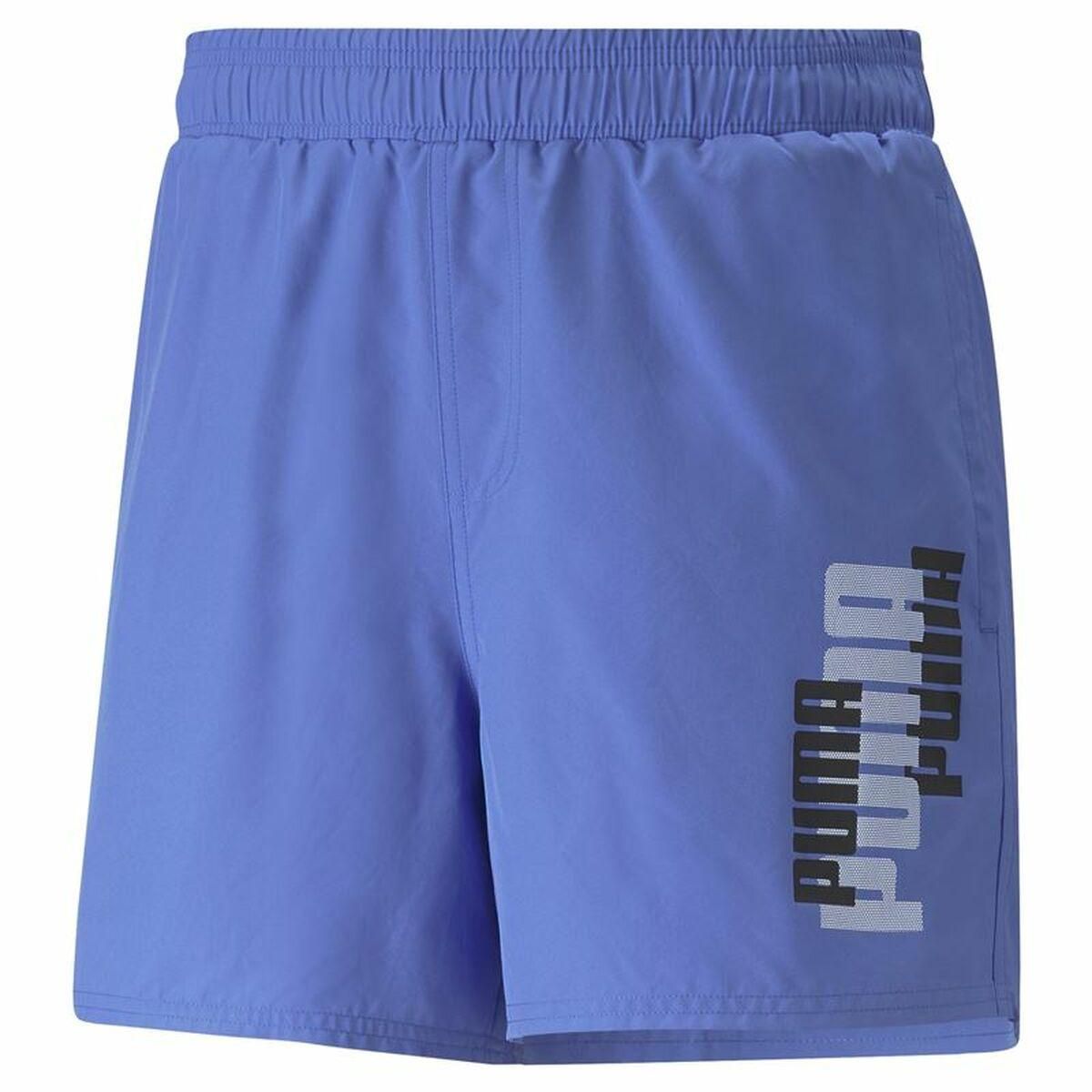 Sport shorts til mænd Puma Ess+ Logo Power Blå XL