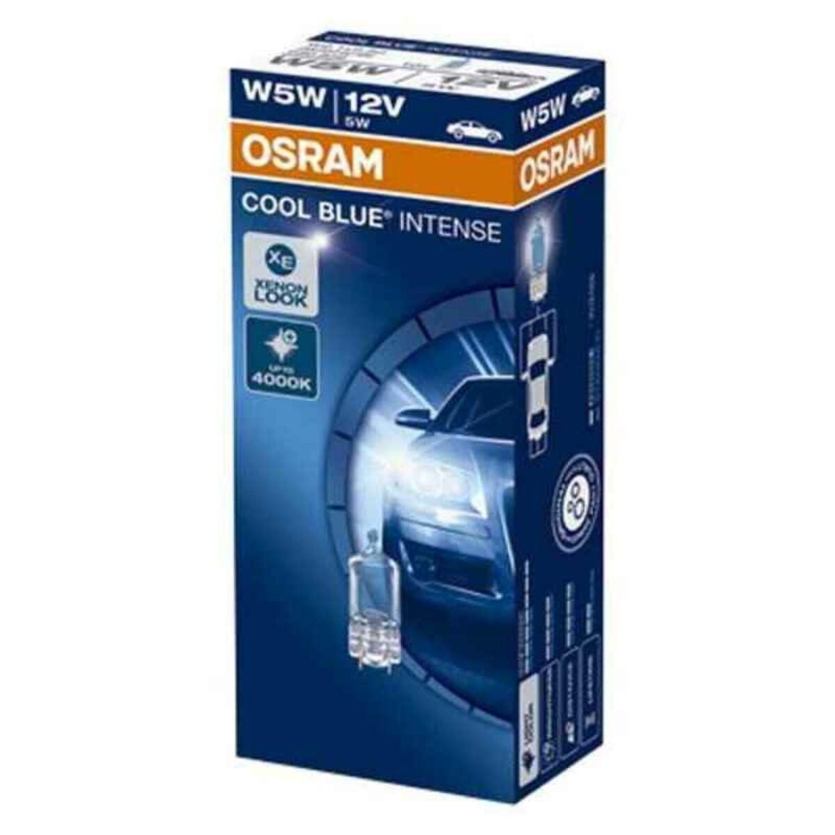 Pære til køretøj OS2825HCBI Osram OS2825HCBI W5W 5W 12V 4000K (10 stk)