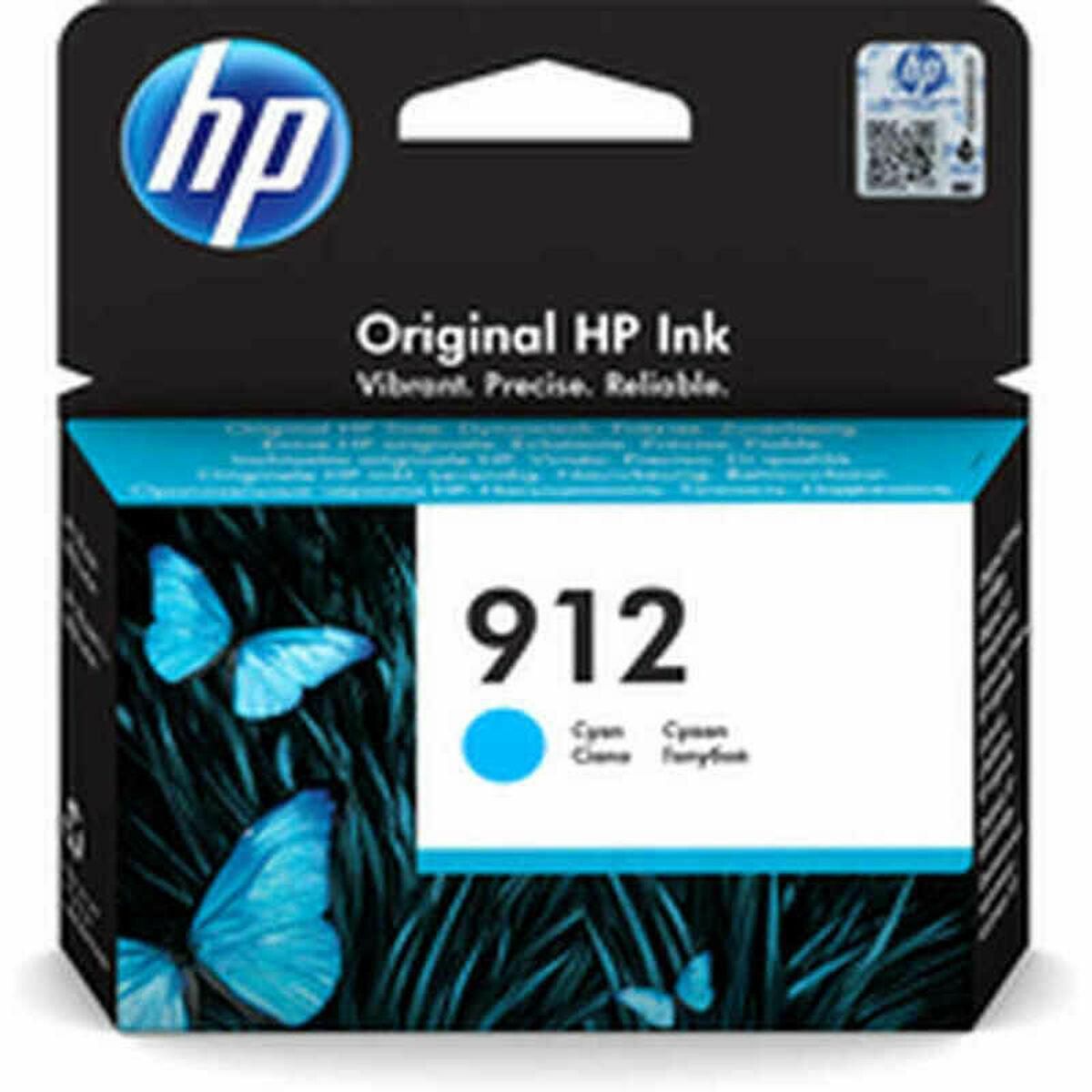 Original blækpatron HP 912 2,93 ml-8,29 ml Cyan