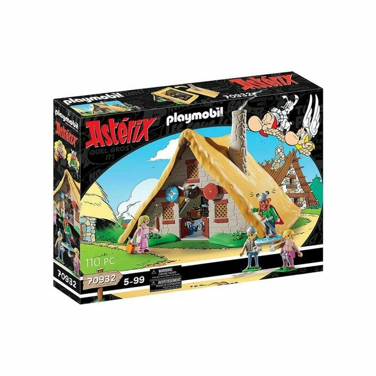 Playset Playmobil Vitalstatistix Hut Astérix 70932 (110 stk)