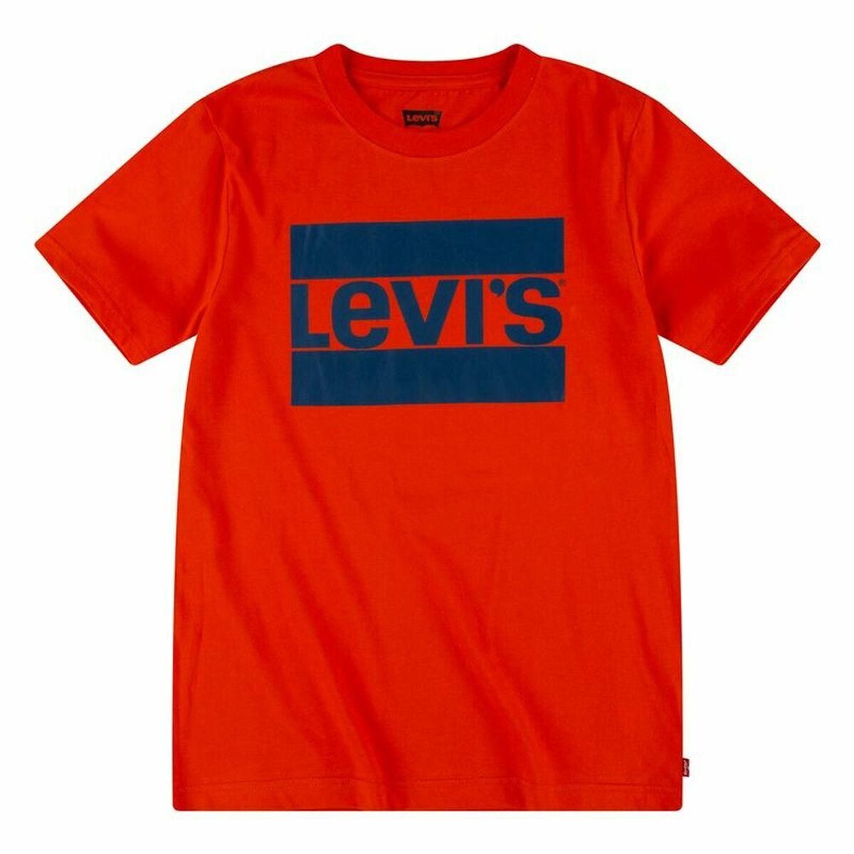 Kortærmet T-shirt Levi's Sportswear Logo B Rød 4 år