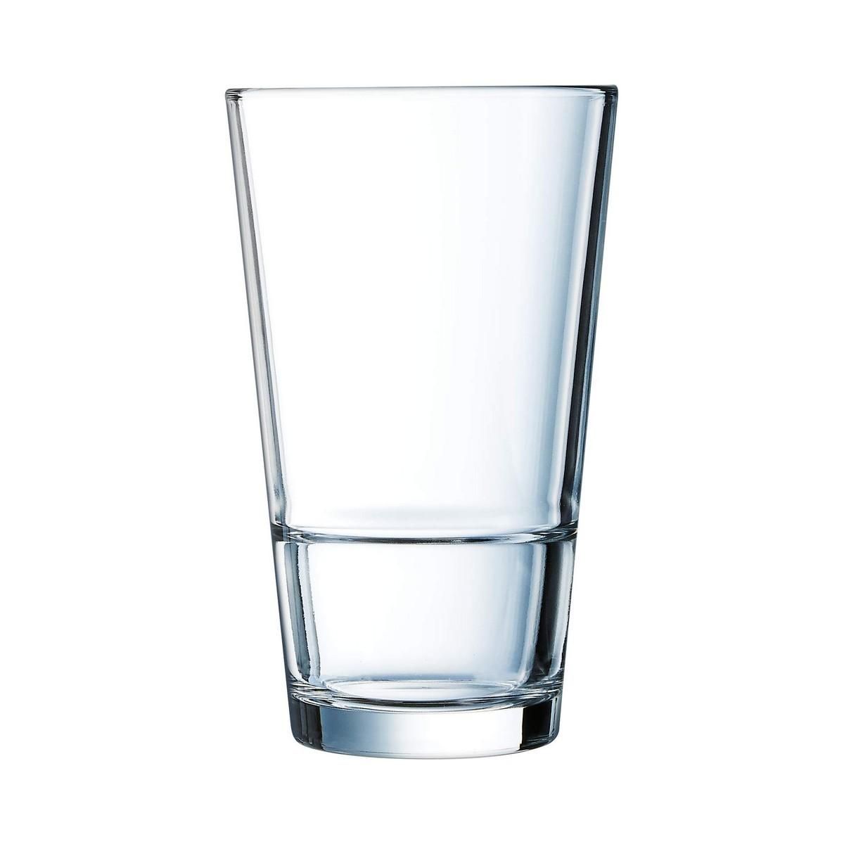 Glassæt Arcoroc Stack Up Gennemsigtig Glas (470 ml) (6 enheder)