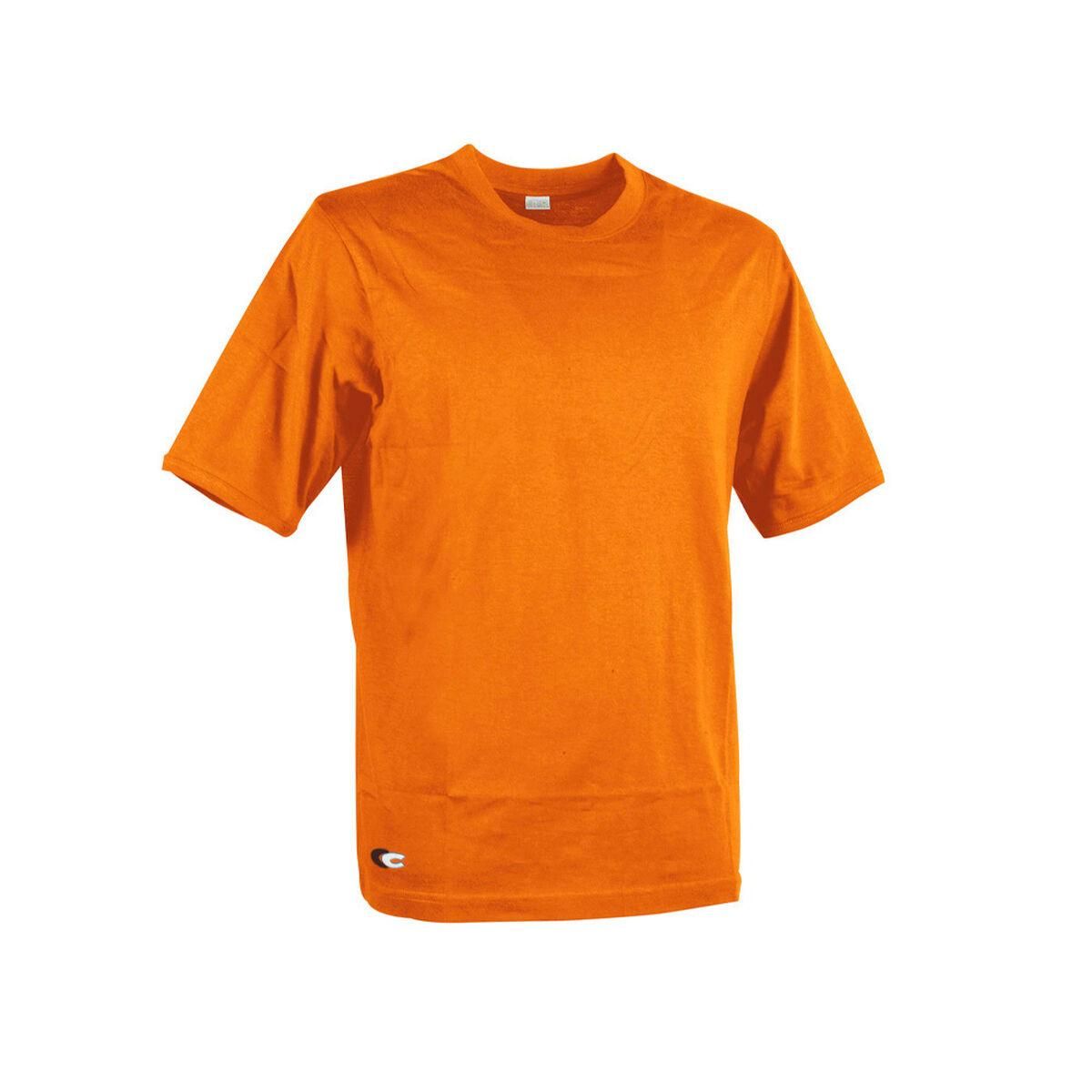 Kortærmet T-shirt til Mænd Cofra Zanzibar Orange XL